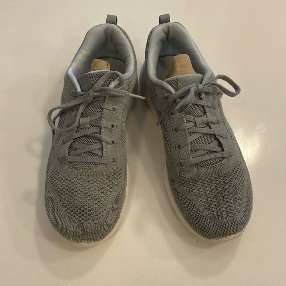 Skechers Go Walk Joy Grey-blue Lace-Up Sneakers size 10